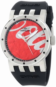 Invicta Quartz Analog Black Silicone Watch # 10437 (Women Watch)