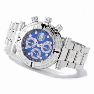 Invicta Swiss Made ETA 7750 Valjoux Automatic Blue Watch #10477 (Men Watch)