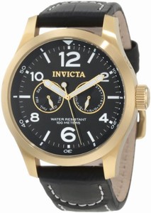 Invicta Quartz Black Watch #10491 (Men Watch)