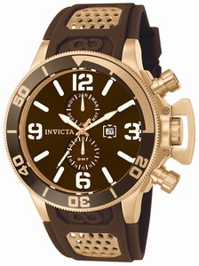 Invicta Brown Dial Calendar Watch #10506 (Men Watch)