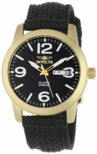 Invicta Japanese Quartz Gold-plated Stainless Steel Watch #1051 (Watch)