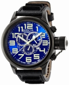 Invicta Swiss Quartz Blue Watch #10557 (Men Watch)