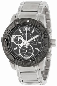 Invicta Swiss Quartz Black Watch #10591 (Men Watch)