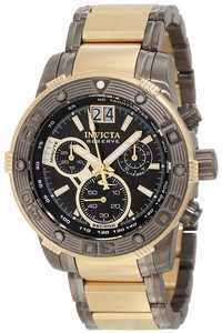 Invicta Black Dial Stainless Steel Band Watch #10592 (Men Watch)