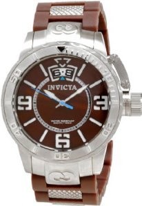 Invicta Quartz Brown Watch #10607 (Men Watch)