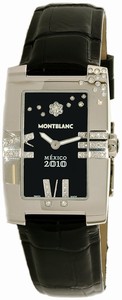 MontBlanc Swiss quartz Dial color Black Watch # 106237 (Women Watch)
