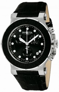 Invicta Swiss Quartz Black Watch #10745 (Men Watch)