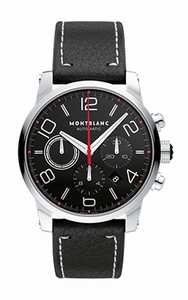 MontBlanc Timewalker Automatic Chronograph Date Black Watch #107572 (Men Watch)
