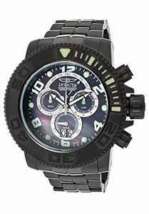 Invicta Swiss Quartz Black Watch #10771 (Men Watch)