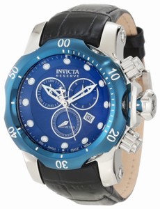 Invicta Swiss Quartz Blue Watch #10821 (Men Watch)