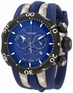 Invicta Swiss Quartz Blue Watch #10836 (Men Watch)