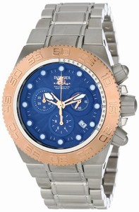 Invicta Swiss Quartz Blue Watch #10845 (Men Watch)