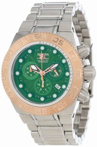 Invicta Swiss Quartz Green Watch #10847 (Men Watch)