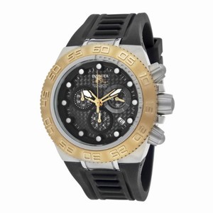 Invicta Swiss Quartz Carbon fiber Watch #10863 (Women Watch)