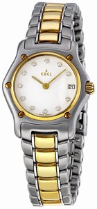 Ebel Quartz Dial Color White Watch #1088901/0960C (Women Watch)