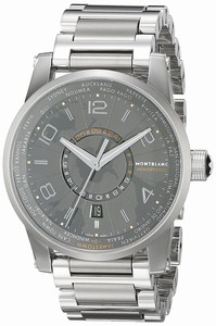 MontBlanc Grey Dial Titanium Watch #108956 (Men Watch)