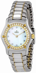 Ebel Quartz Dial Color Mother-of-pearl Watch #1090910-9960P (Women Watch)