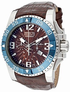 Invicta Swiss Quartz Brown Watch #10912 (Men Watch)