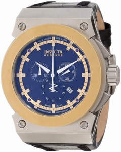 Invicta Swiss Quartz Blue Watch #10952 (Men Watch)