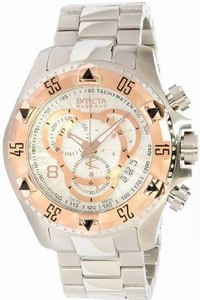 Invicta Silver Dial Stainless Steel Band Watch #10997 (Men Watch)