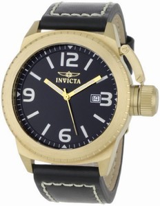 Invicta Swiss Quartz Gold-plated Stainless Steel Watch #1111 (Watch)