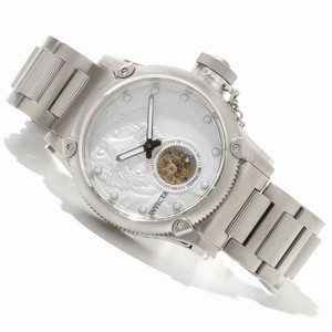 Invicta Chinese Seagull TY800 Mechanical Hand-wind Tourbillon Silver Watch #11144 (Men Watch)