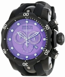 Invicta Swiss Quartz Purple Watch #11157 (Men Watch)