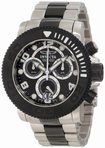 Invicta Swiss Quartz Black Watch #11161 (Men Watch)