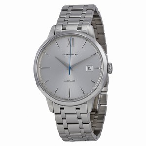 MontBlanc Heritage Spirit Automatic Date Stainless Steel Watch# 111623 (Unisex Watch)