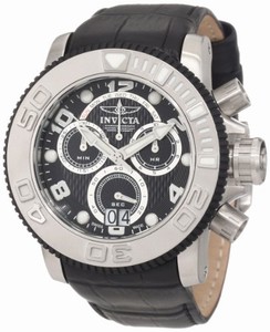 Invicta Swiss Quartz Black Watch #11164 (Men Watch)