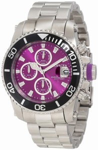 Invicta Japanese Quartz Purple Watch #11217 (Men Watch)