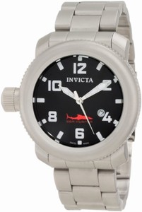 Invicta Swiss Quartz Black Watch #11236 (Men Watch)