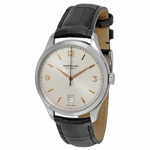 MontBlanc Silvery-white Automatic Watch #112520 (Men Watch)