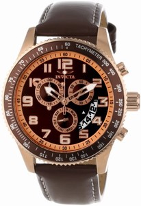 Invicta Swiss Quartz Brown Watch #11271 (Men Watch)