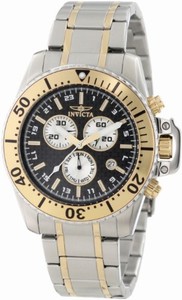 Invicta Quartz Black Watch #11285 (Men Watch)