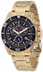 Invicta Swiss Quartz Black Watch #11288 (Men Watch)