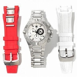 Invicta Quartz Silver-tone Watch #11343 (Men Watch)