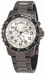 Invicta Silver Dial Calendar Watch #11370 (Men Watch)