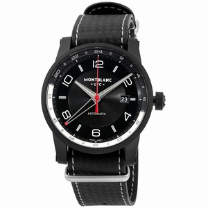 MontBlanc Black Automatic Watch #113828 (Men Watch)
