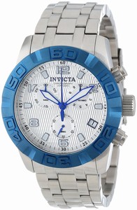 Invicta Silver Dial Stainless Steel Band Watch #11452 (Men Watch)