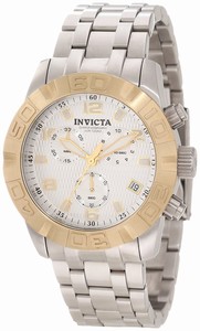 Invicta Silver Dial Stainless Steel Band Watch #11454 (Men Watch)