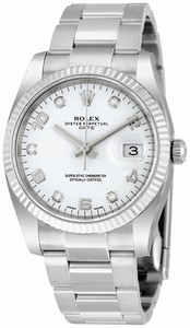 Rolex Automatic Dial color White Watch # 115234WADO (Men Watch)