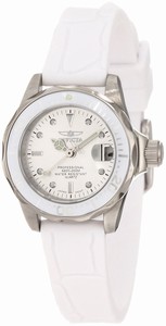 Invicta Silver Dial Rubber Watch #11563 (Women Watch)