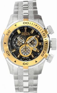 Invicta Black Dial Stainless Steel Band Watch #11601 (Women Watch)