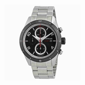 MontBlanc Automatic Dial color Black Watch # 116097 (Men Watch)