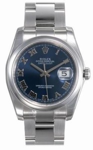 Rolex Blue Dial Automatic Self Winding Watch #116200-BLRO (Unisex Watch)