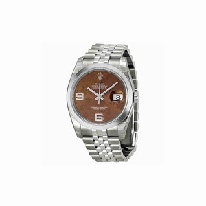 Rolex Automatic Dial color Bronze Floral Watch # 116200BRFAJ (Men Watch)