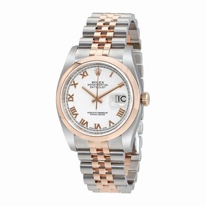 Rolex Automatic Dial color White Watch # 116201WRJ (Men Watch)