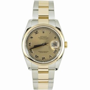 Rolex Swiss automatic Dial color Gold Watch # 116203.OCR (Men Watch)