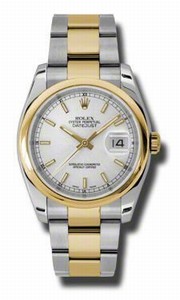 Rolex Swiss automatic Dial color Silver Watch # 116203.OSS (Men Watch)